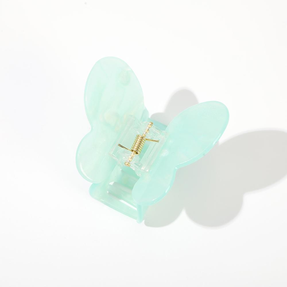 candy color Simulated Butterfly Hair Claws Hair Clip For Women Fashion Hair Accessories