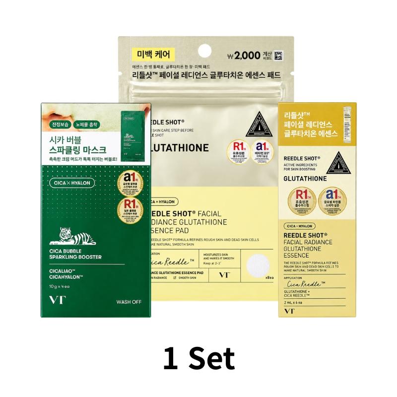 VT COSMETICS Soothing & Brightening Care Set
