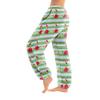 Women's Solid Color Trousers With Cuffs Casual Pants And Pajama Pants