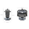 SmallRig Monitor Mount with Cold Monitor Rotation Adjustable for Field Recording 3809B Shoe, Holder, 360° (Left/Right), 180° (Front/Back),