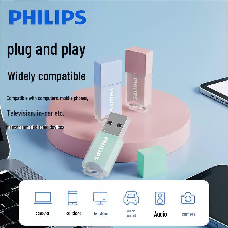 Philips 10UA-B Series Cute USB 2.0 Flash Drive