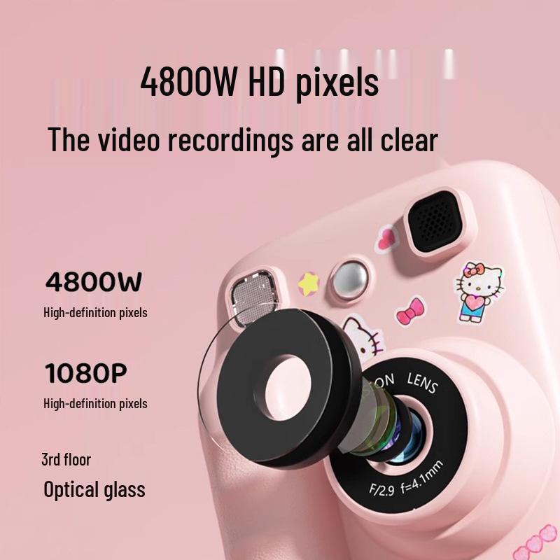 Polaroid Color 2025 Children's Camera: Capture Photos & Videos, Instant Photo Printing