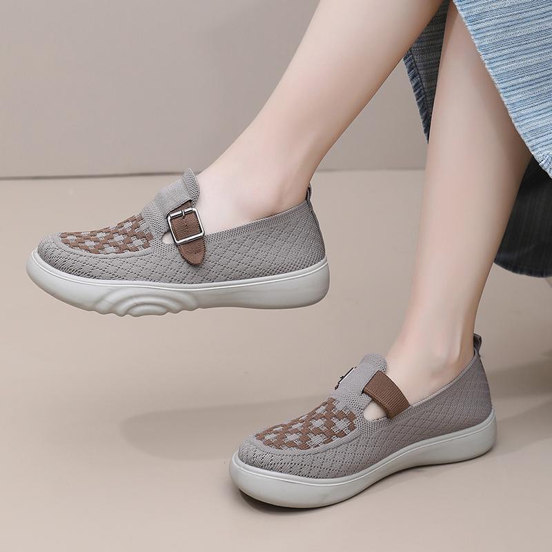 Fashion Women's 2025 Fashion Casual Sports Shoes Lightweight Breathable Soft Comfortable Slip-resistant Outdoor Travel Leisure Shoes