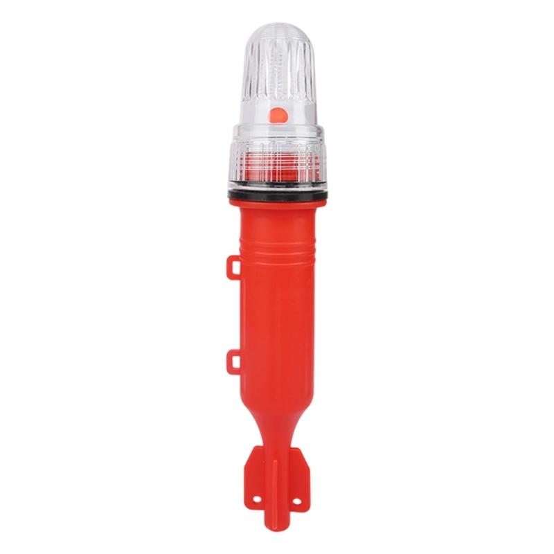 Emergency Signal Light Yacht Positioning Flashing Light Marine Signal Lamp for Buoy Ship 1 красный