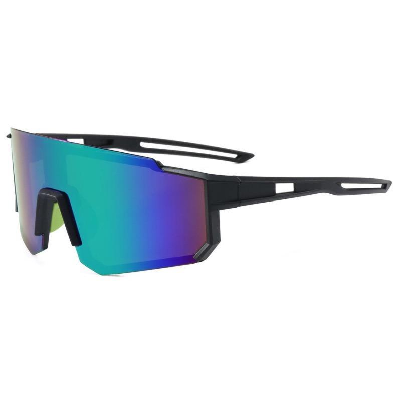 Outdoor Cycling Sports Glasses Men's and Women's Fashion Integrated Large Lenses Motorcycle Protective Goggles Mountain Bike