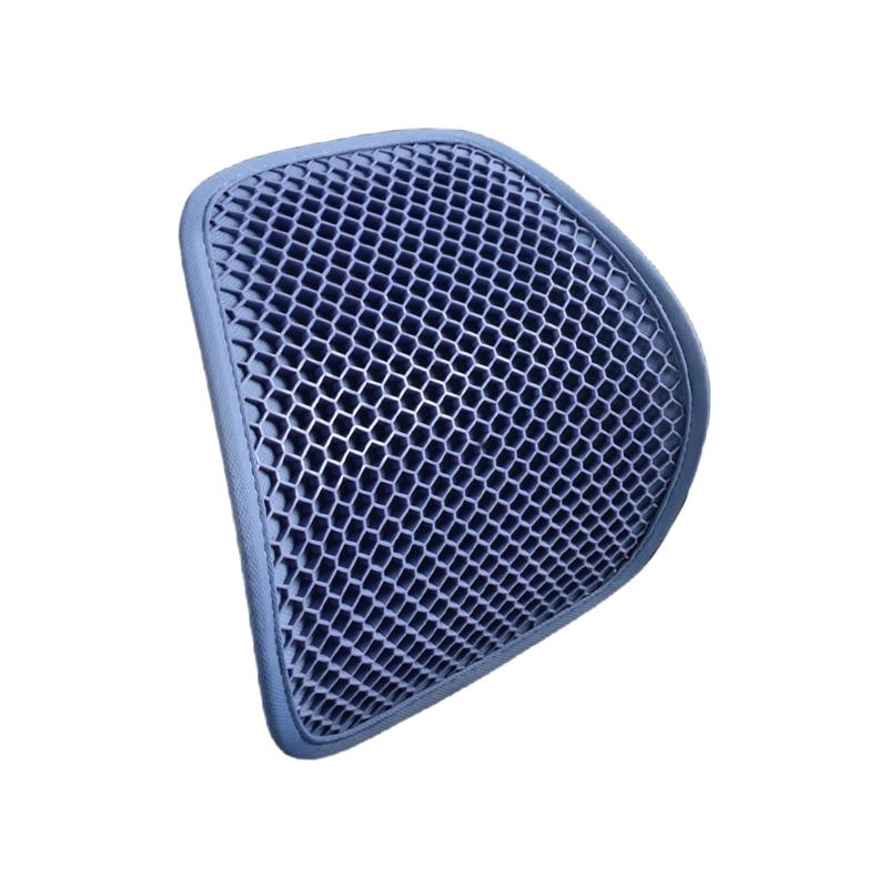Ventilated Breathable Ice Cooling Car Seat Pad With Mesh And Spinal Support For Hot Weather Comfort Extended Driving