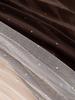 High-Quality Rhinestone Beaded Chain Mesh A-Line Pleated Skirt for Women