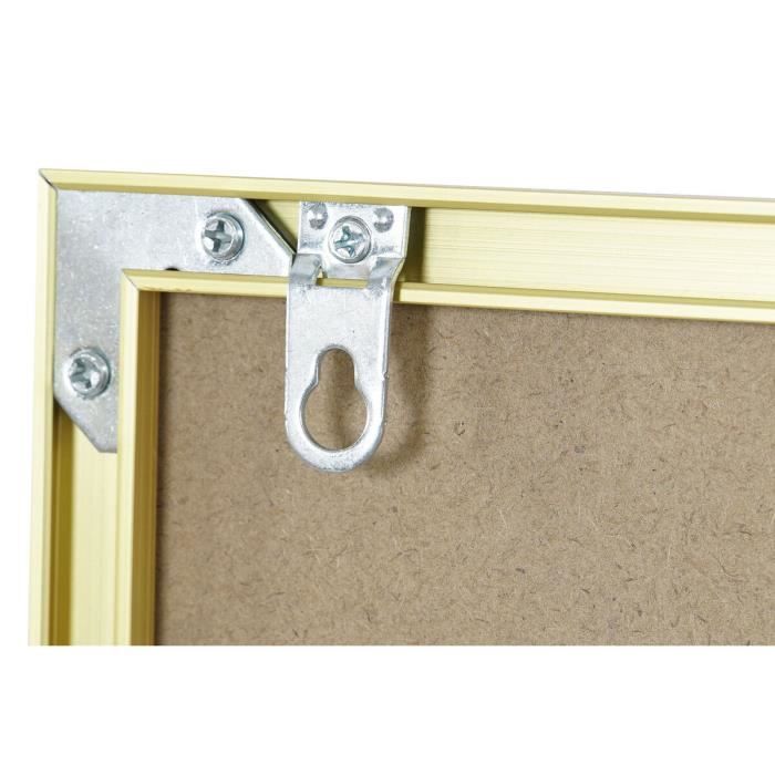 Cadre Décoratif - DKD Home Decor - Abstrait Moderne - 80 X 120 Cm - 2 Unités - Aluminium Verre