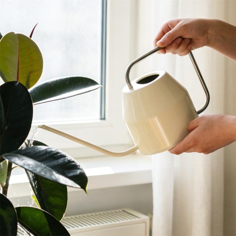 Garden Iron Plant Watering Can Designed For Small Houseplants Accurate Succulents Irrigation And Stylish Home Decoration