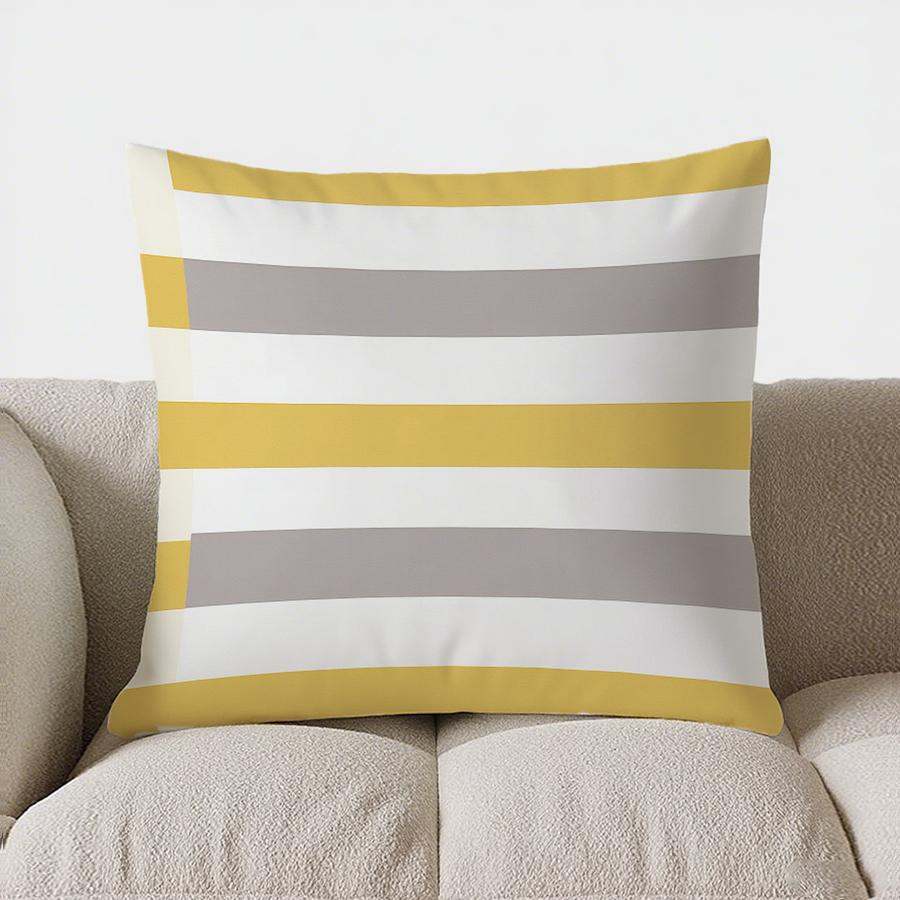 Home Decor Modern Geometric Pattern Square Pillow Cover Pattern Cushion Cover Suitable For Sofa Bedroom Car Pillow Cover
