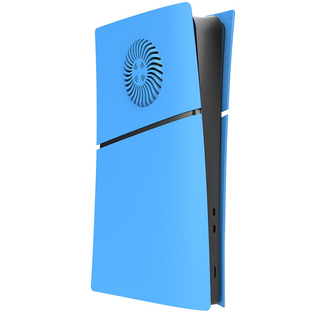 Náhradní pouzdro pro konzoli PS5 Slim Digital/Disc Edition, odolné proti poškrábání, krycí desky s chladicími otvory, ochranný kryt