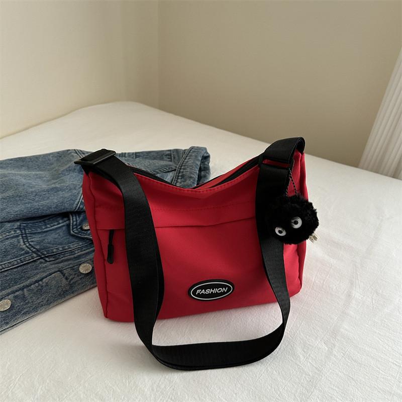 Stylish Large Capacity Simple Tote Bag For Students And Daily Use In Trendy Oxford Cloth