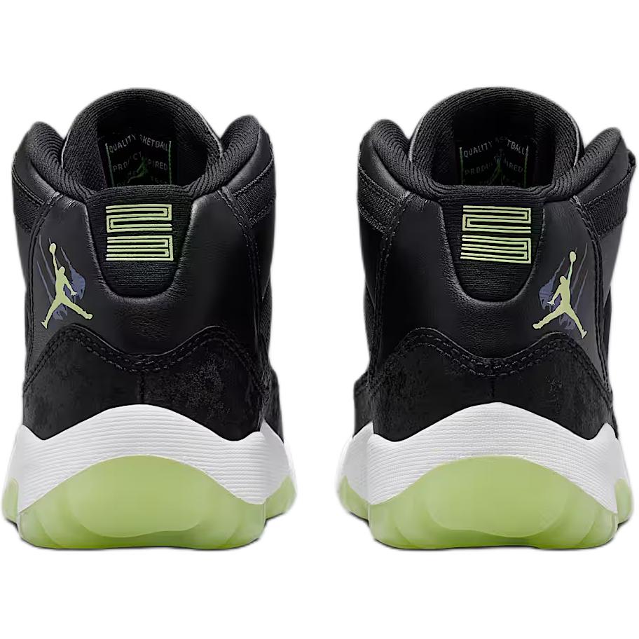 Air Jordan 11 Retro PS Black Barely Volt IB1379-001