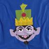 Sesame Street Unisex Adult Count von Count Nutcracker Christmas T-Shirt