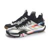 Li Ning Quick Start Badminton Shoes Women's Low top Black White AYAQ008-1
