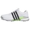 Golf Shoes Tour 360 24 Boa Footwear Spark Cm 2E [Adidas Golf] Men's White/Core Black/Green 28.0