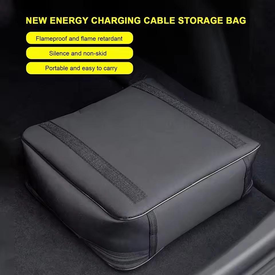 MOBIDEA Elektrische Voertuigen Batterij Startkabel Tas Brandwerende EV Auto Oplaadbare Pistool Opberg Organizer