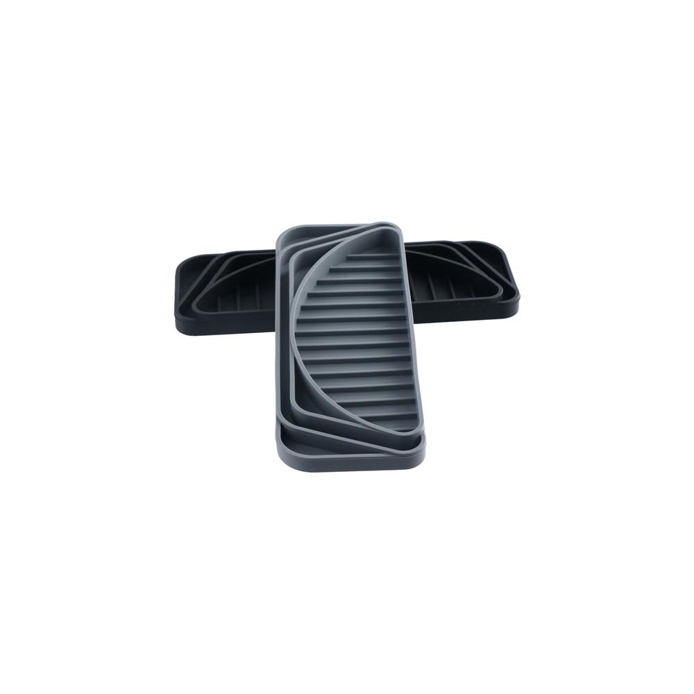 Silicone Refrigerator Drip Catcher Tray Anti-slip Fridge Spills Water Pad  Refrigerator