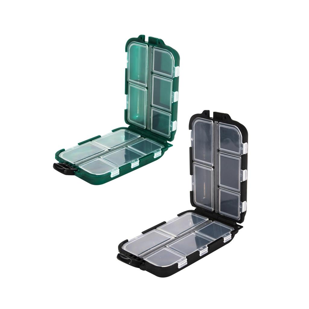 Fishing Tackle Box Fishing Storage Box Fishhook Organizer Tool Jig Double Sided