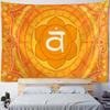 Meditation Chakra Tapestry Wall Hanging Home Decoration Yoga Mat Bed Sheet Mandala Beach Towel Aesthetic Art Decoration