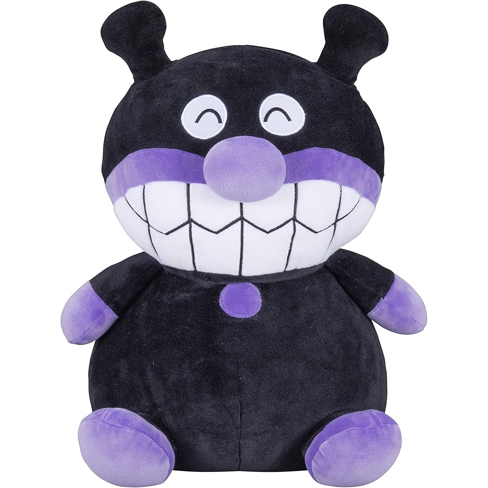 SEGA FAVE Anpanman Soft Marshmallow Plush Toy Baikinman 30cm