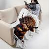 1PC Blankets Funny Cute Highland Cow For Boys Girls Anniversary Birthday Gifts Festival Gifts Soft Warm Blanket Four Season Use