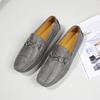 Fashion Spring Male Flats Genuine Leather Loafers Men's Slip-On Dress Shoes Fashion Casual Walking Shoes Business Men's Designer Shoes