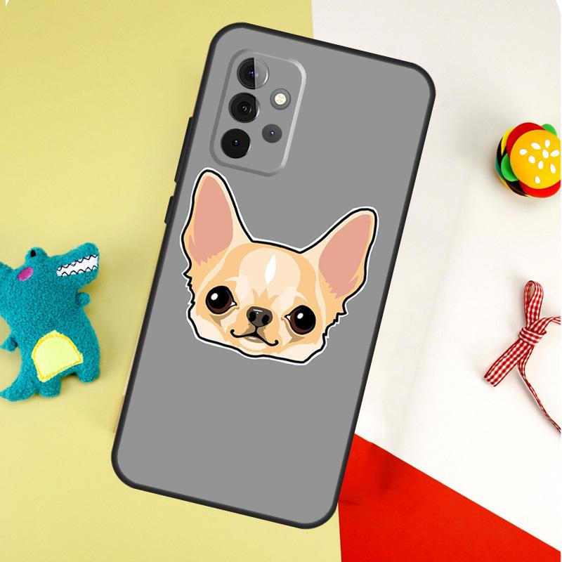 Chihuahua Dog For Samsung Galaxy A55 A35 A15 A54 A34 A14 A53 A33 A13 A05 A06 A16 A22 A32 A52 Phone Case