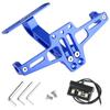 Motorcycle License Number Plate Bracket Rear Turn Signal Lamp Holder CNC LED Light Aluminum Fender Eliminator Kits Universal