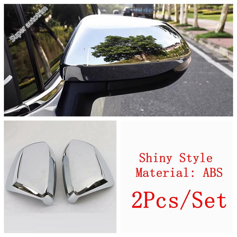 Car Rearview  Side Turn Signal Mirror Cap Case Protective Cover Trim ABS Chrome Accessories For TOYOTA Sienta XP170 2015 -
