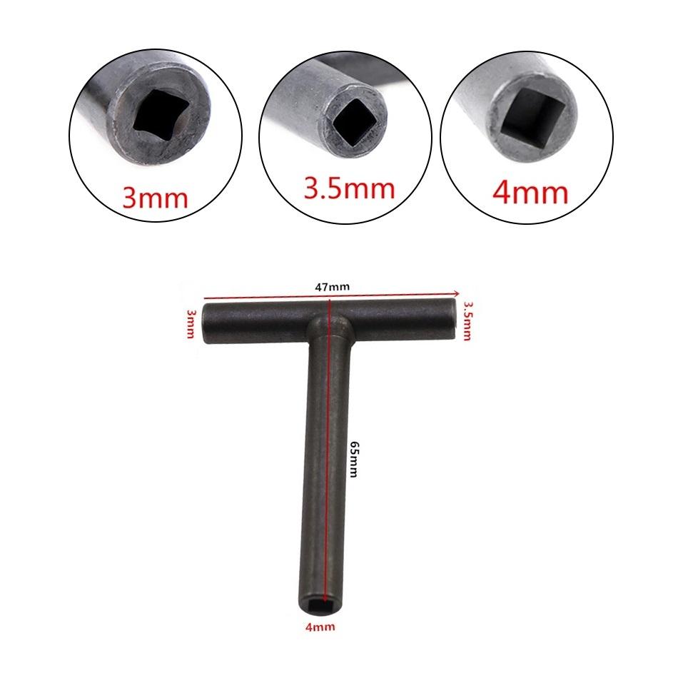 Hand Tools T Spanner 3/3.5/4/9/10mm Hexagon Wrench