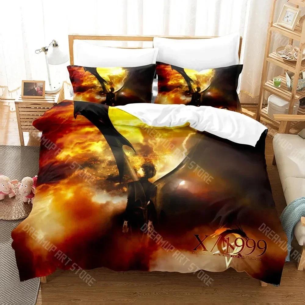 3D Print X1999 Bedding Set Single Twin Full Queen King Size Bed Set Aldult Kid Bedroom Duvetcover Sets X1999 bed sheet set Style