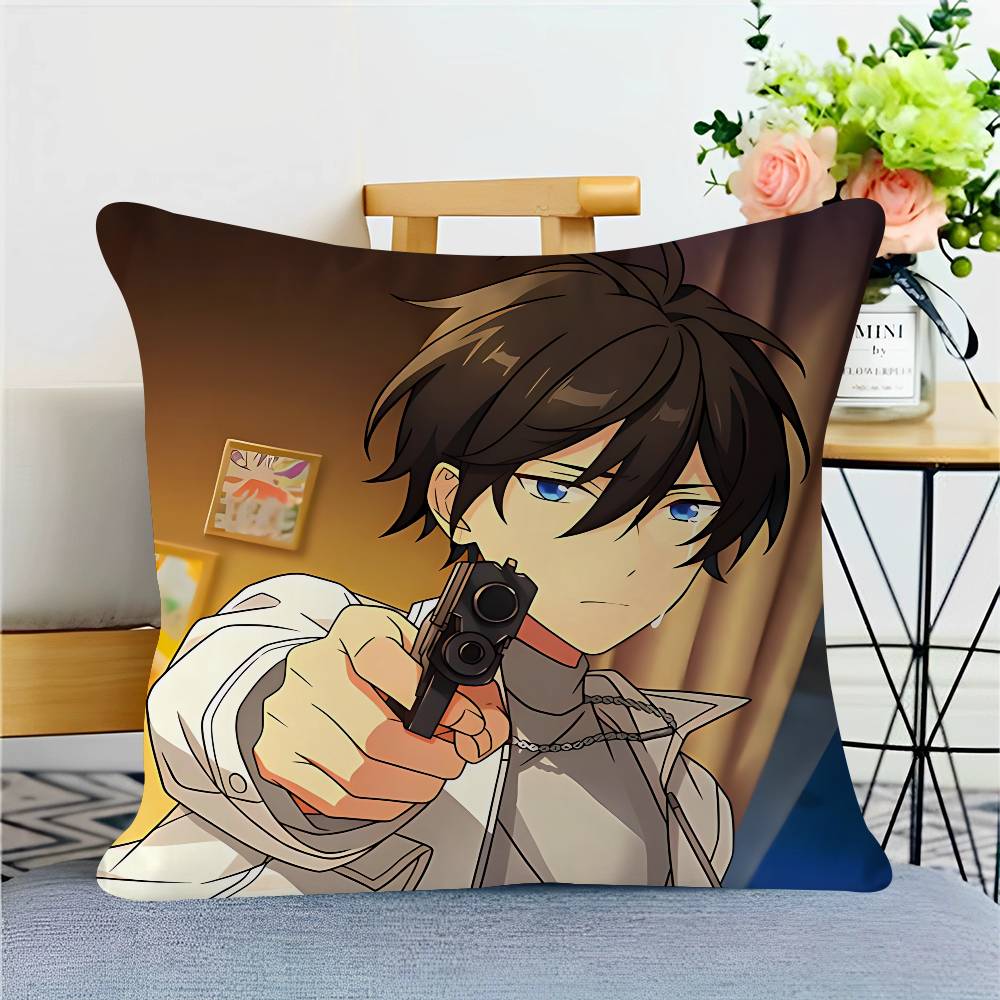 

Ensemble Stars H-Hidaka-Hokuto Подушка Подарок Домашний Офис Декоративная Подушка Спальня Диван Автомобильная Наволочка 12x12Inch