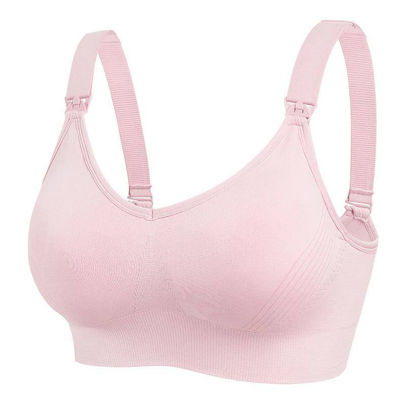 High-end upper opening buckle, large steel ring-free breastfeeding text, large cup gathering, anti-sagging collection of secondary breasts, thin 