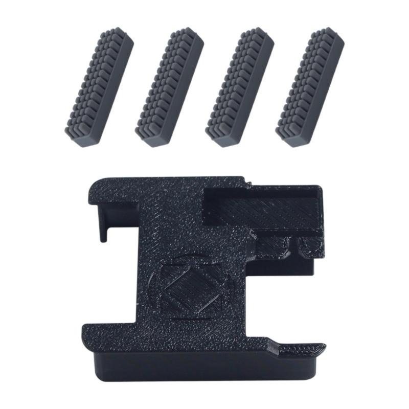 3D Printer Nozzle Cleaner Brush Soft Silicone Brush Heads for P1P/X1 Easy Installation Nozzle Wiper