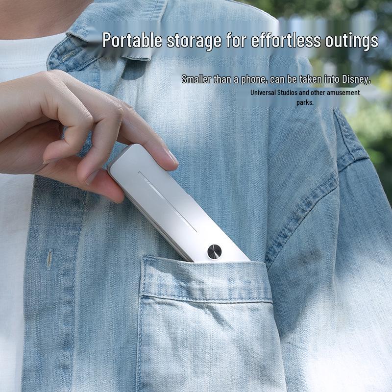 Tragbarer Mini-Selfie-Stick: Universeller Bluetooth-Handyhalter für Live-Streaming & Rotierende Fotos