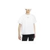 SPORTSWEAR TECH PACK T Shirts Women's White Crew Neck Moderate Straight Fit DC8116-100