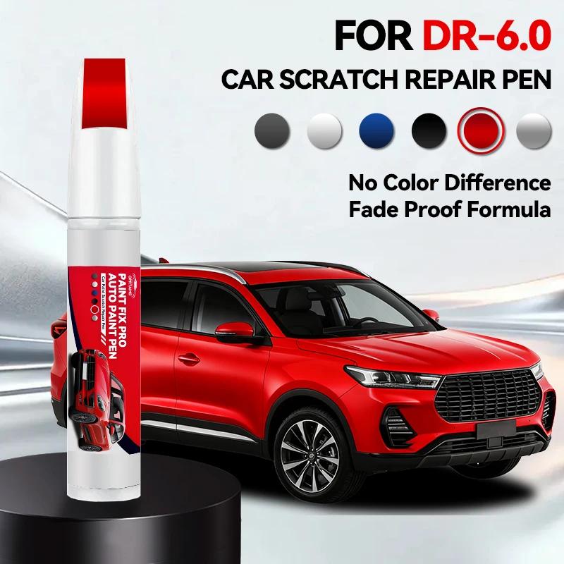 

Exclusive Purpose Vehicle Car Paint Repair Pen Touch Up Scratch Remover DIY Auto Accessories For DR 6.0 Black Blue Grey Light Bl червоний