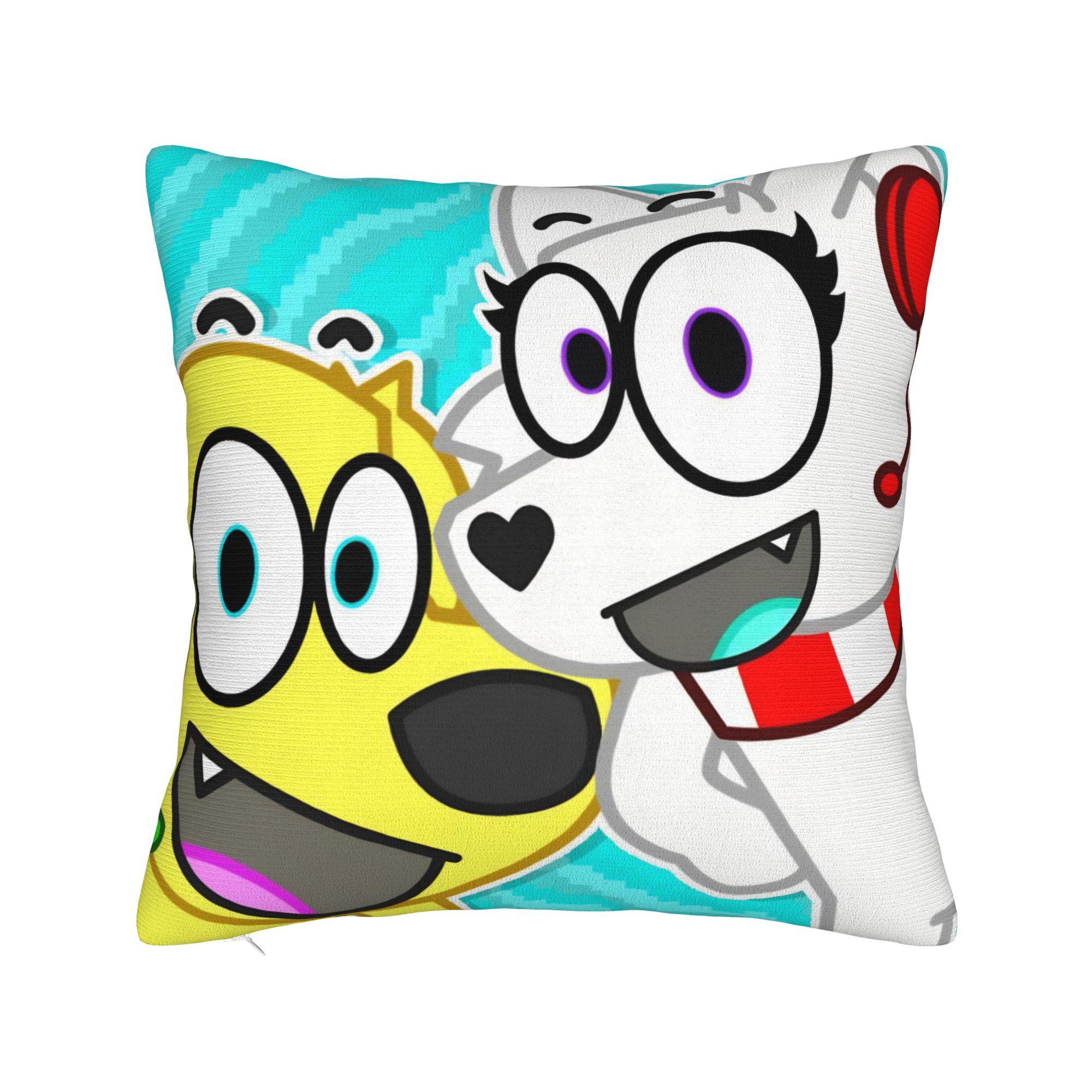 

Tyler and Snowi Pillowcases Product Printing Cushion Cover Pillow Covers Home Decor Zipper Multiple Sizes 18x18in 45X45cm