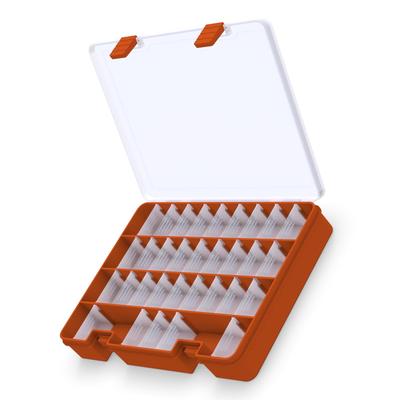 EternalStars Lure Storage Tool Storage Parts Removable Sturdy ABS Impact Clear Thick Box Case, Box, Multi-Divider Box, Dividers, Plastic, Resistant,