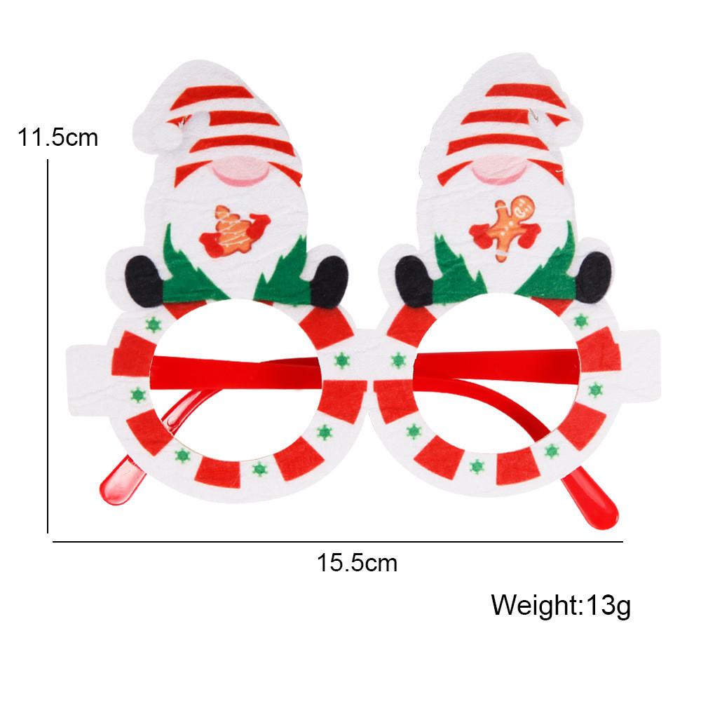 Festive Plastic Christmas Glasses Adorable Party Accessories For Kids Families And