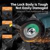 WEST BIKING Foldable Bike Lock Key Strong Security Anti-theft Bicycle Password Lock Heavy Chain Cable Padlock Motorcycle Lock 4