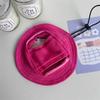 Solid Color Pet Summer Hat Sun Block Outdoor Camping Soft Adjustable Cotton Fisherman Hat for Cats Dogs S M L 1PC MOQ