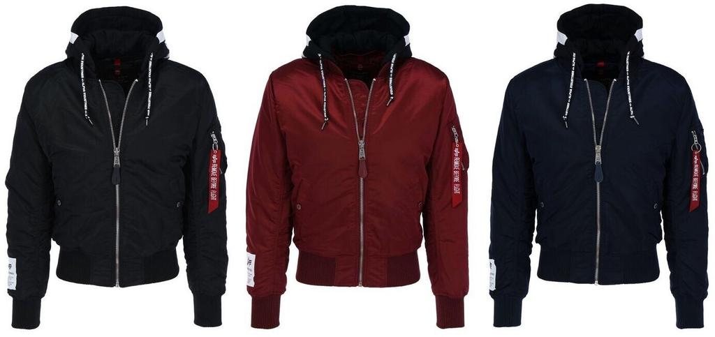 Winter Jacket Alpha Industries MA-1 Zip Jacket (118101) Ma-1p Jacket (118101) Green