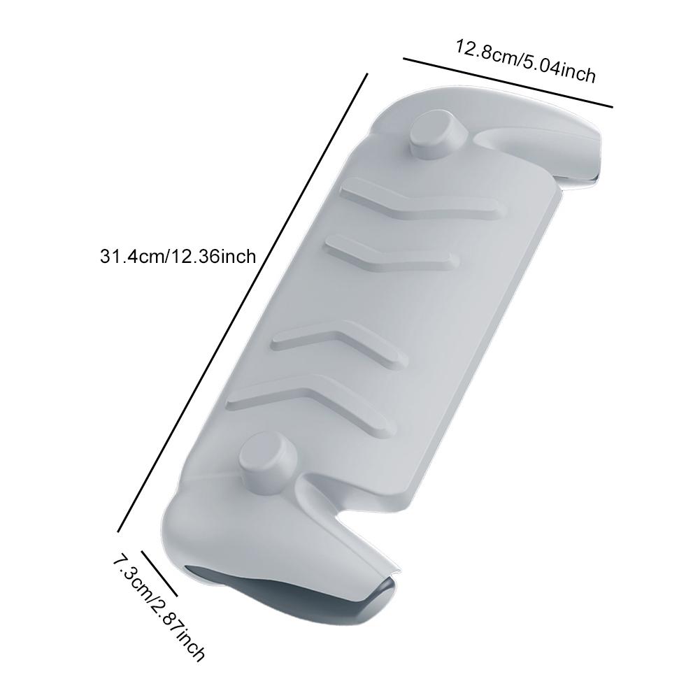 TPU Case with Stand Game Machine Grip Shell Case Shockproof Game Console Cover Anti-Scratch Detachable Face Cover for PS5 Portal