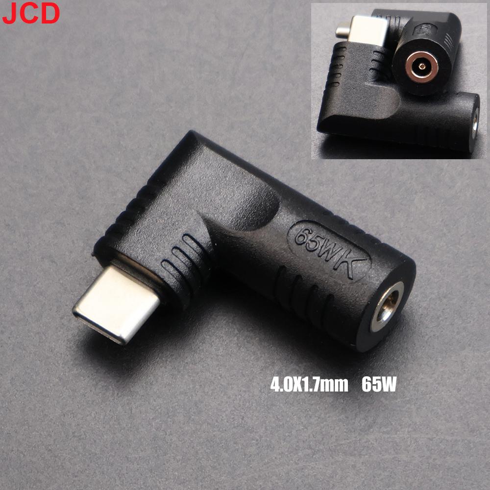 

JCD 65W Laptop Power Charger Supply Adapter Connector USB Type-C Female To DC Male Jack Converter Plug For Lenovo HP DELL ASUS