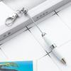 5pcs Writing Pen Beadable Ballpoint Pen with Keychain Beaded Pen for Student
