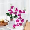 Lifelike Artificial Orchid Realistic Fake Flower Faux Phalaenopsis  Wedding Party Decor