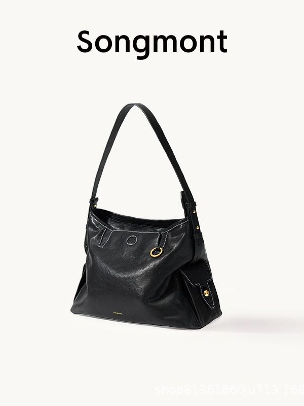 Сумка хобо кроссбоди Songmont Yamashita Arimatsu из кожи с тиснением