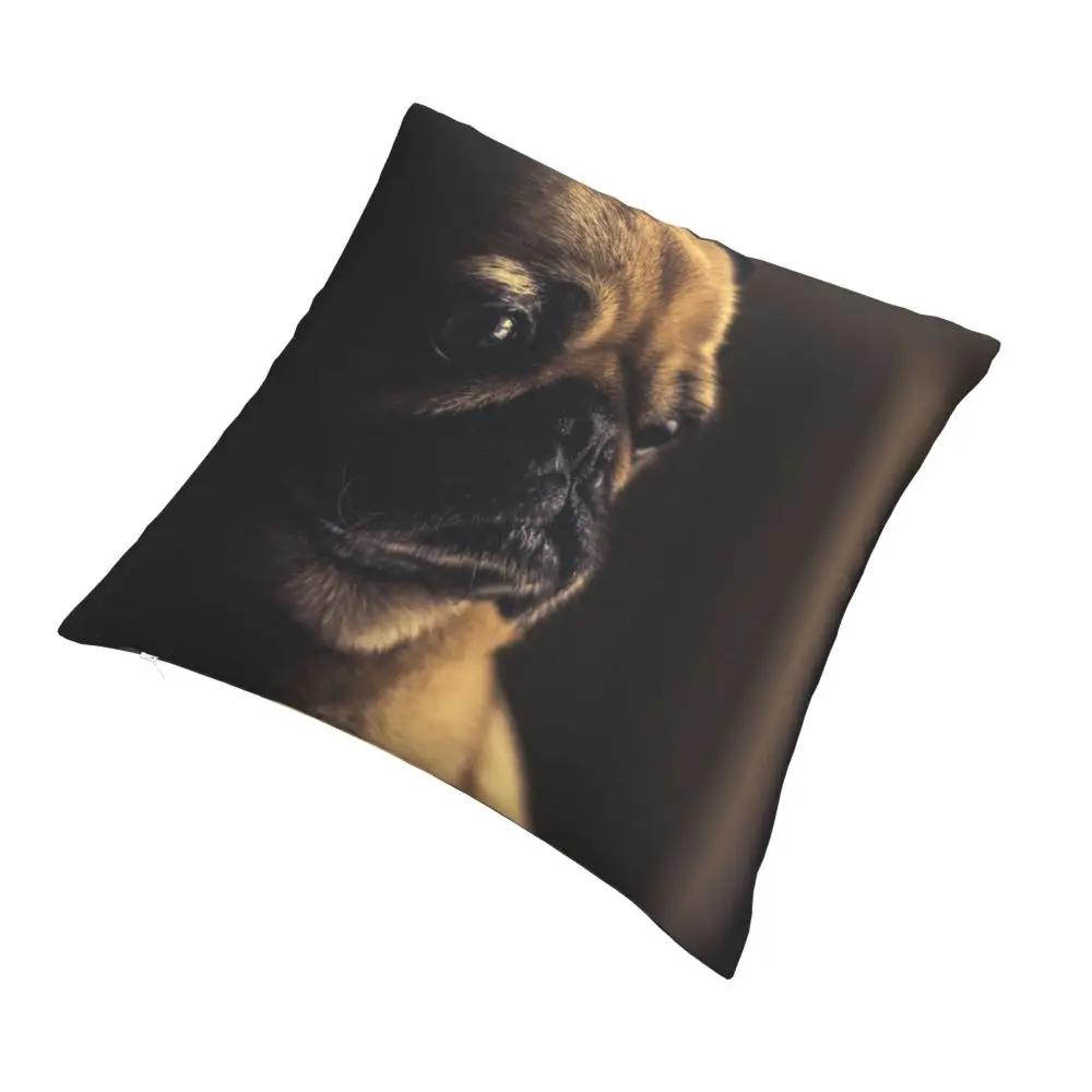 Cute Animals Dog Pug Mammals Pillowcase Printing Polyester Cushion Cover Decorations Pillow Case Cover Home Dropshipping ''